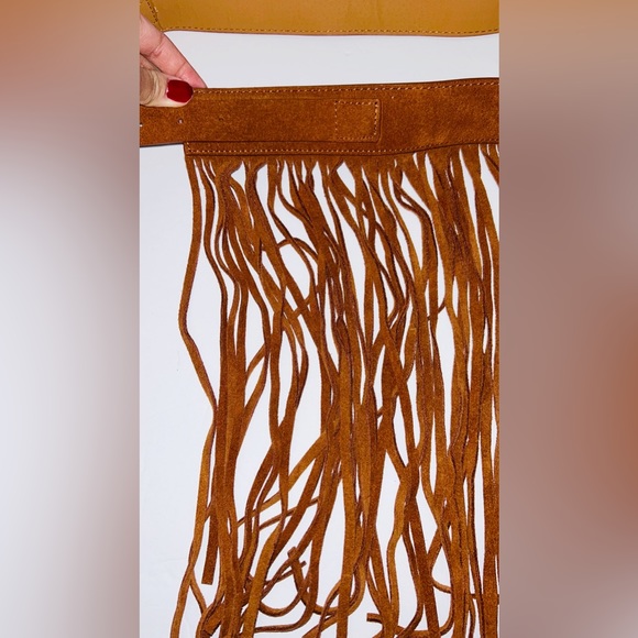 Smart Set Fringe Belt - Genuine Suede - Picture 7 of 8